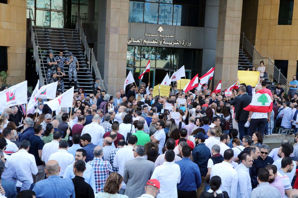 Lebanese University strike