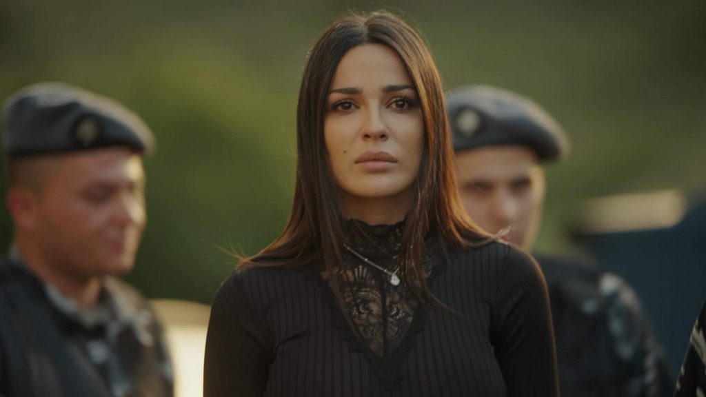 Nadine Njeim in Al-Haybe. The actress Nadine Njeim turned down her previous role in season two of Al Hayba because she felt the Ramadan series was a predominantly male story. (IMDb)