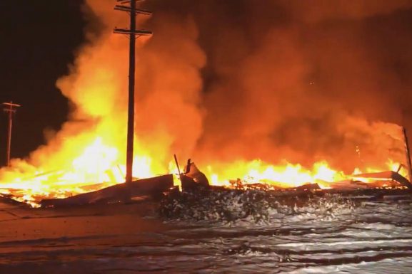 Fires in the Chouf area (Albawaba)