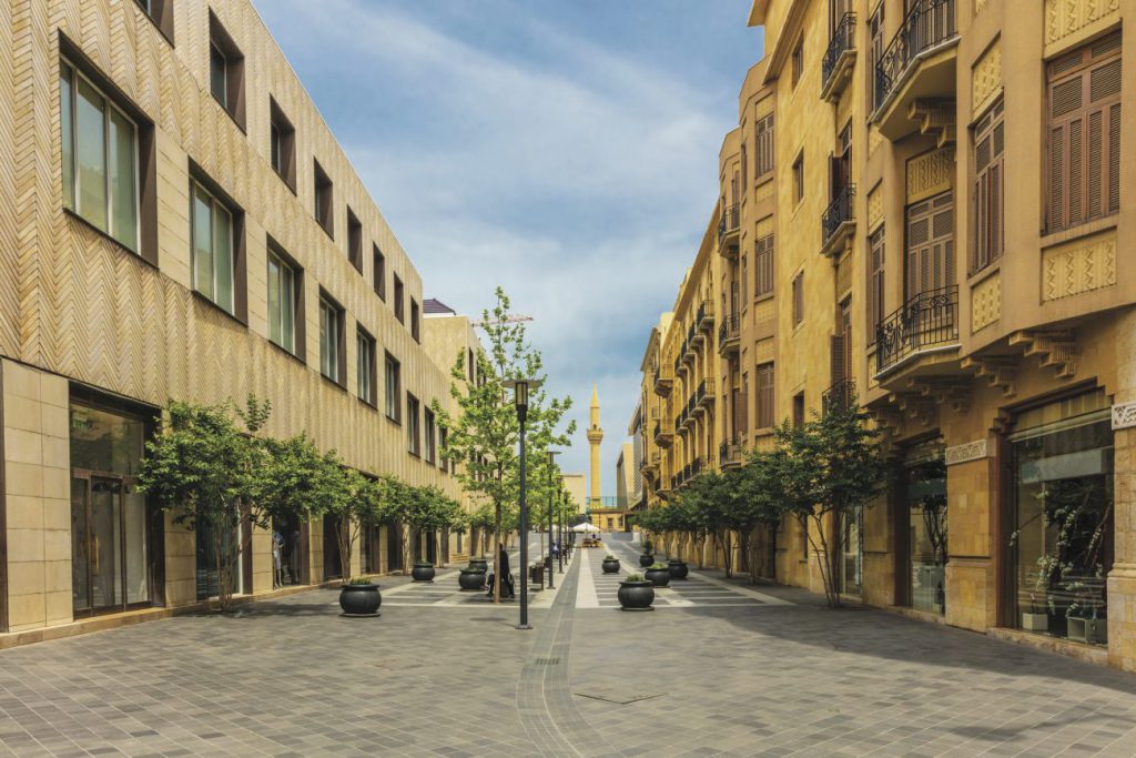 An empty Downtown, Beirut. (Executive Magazine)