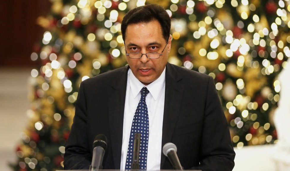 The new Lebanese Prime Minister Hassan Diab. December 19, 2019. REUTERS / Mohamed Azakir