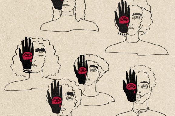 (Illustration of rubber bullets article by Christina Atik)