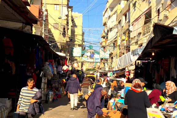 The Shatila refugee camp on the outskirts of Beirut (Photo: Johann Soufi)