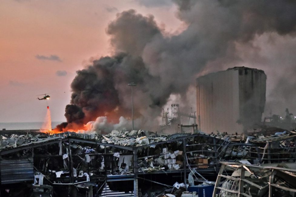 Beirut blast impact on economy and food security